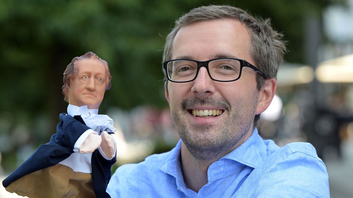 Für Influencer Damian Mallepree ist Goethe der Größte - doch er verabreicht ihn in kleinen Häppchen.