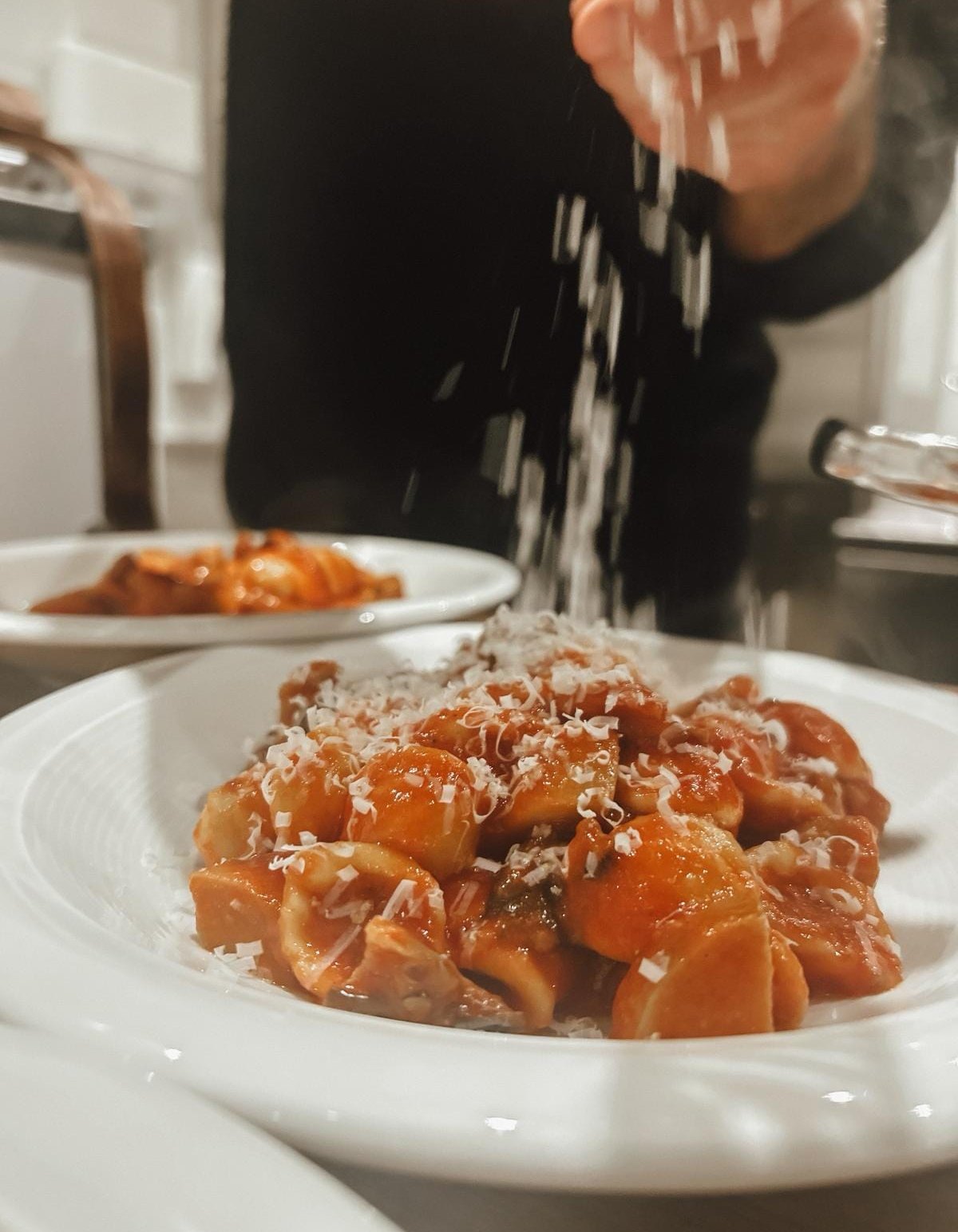 Italienische Küche lädt zum Genießen ein.
