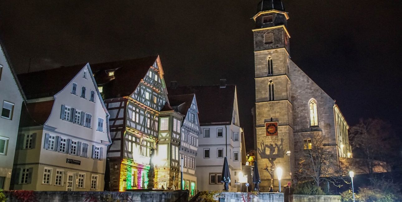Auf dem Böblinger Schlossberg befinden sich mehrere der lohnenswerten Ziele bei der lnagen Museumsnacht.