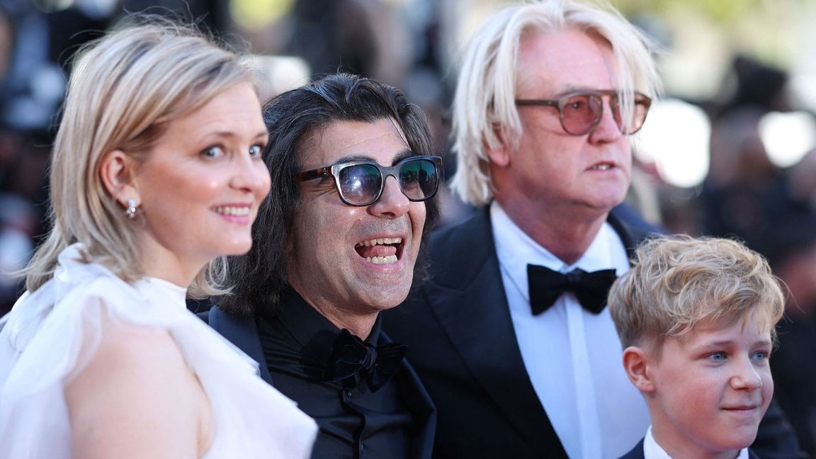 Der Regisseur Fatih Akin und einige seiner Schauspieler vom Film "Amrum" bei den Filmfestspielen von Cannes. (Archivbild)