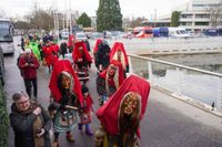 Beste Stimmung und gutes Wetter beim Fasnetsauftakt beim Seegärtle in Böblingen.