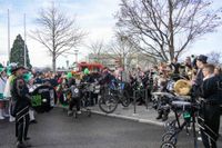 Beste Stimmung und gutes Wetter beim Fasnetsauftakt beim Seegärtle in Böblingen.