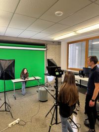 Eindrücke von den Dreharbeiten.