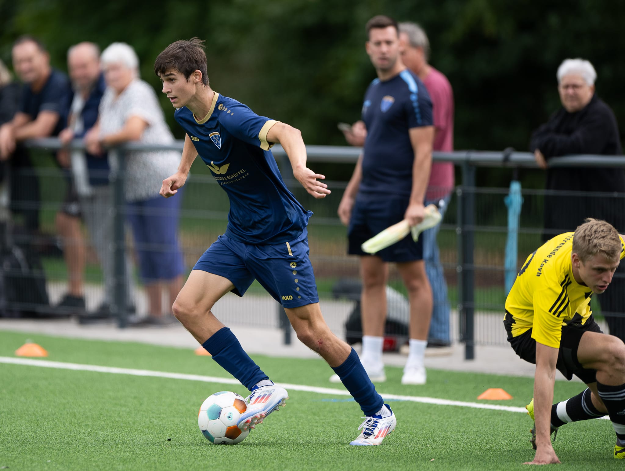 Benjamin Rabe erzielte beide Darmsheimer Treffer.