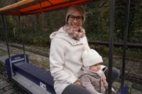 Nikolaus bei den Dampfbahnfreunden.