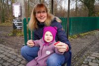 Nikolaus bei den Dampfbahnfreunden.