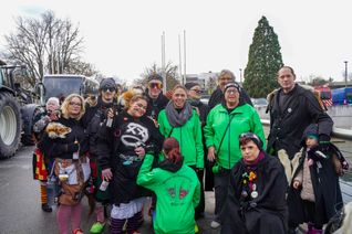 Beste Stimmung und gutes Wetter herrschten beim Fasnetsauftakt beim Seegärtle in Böblingen.