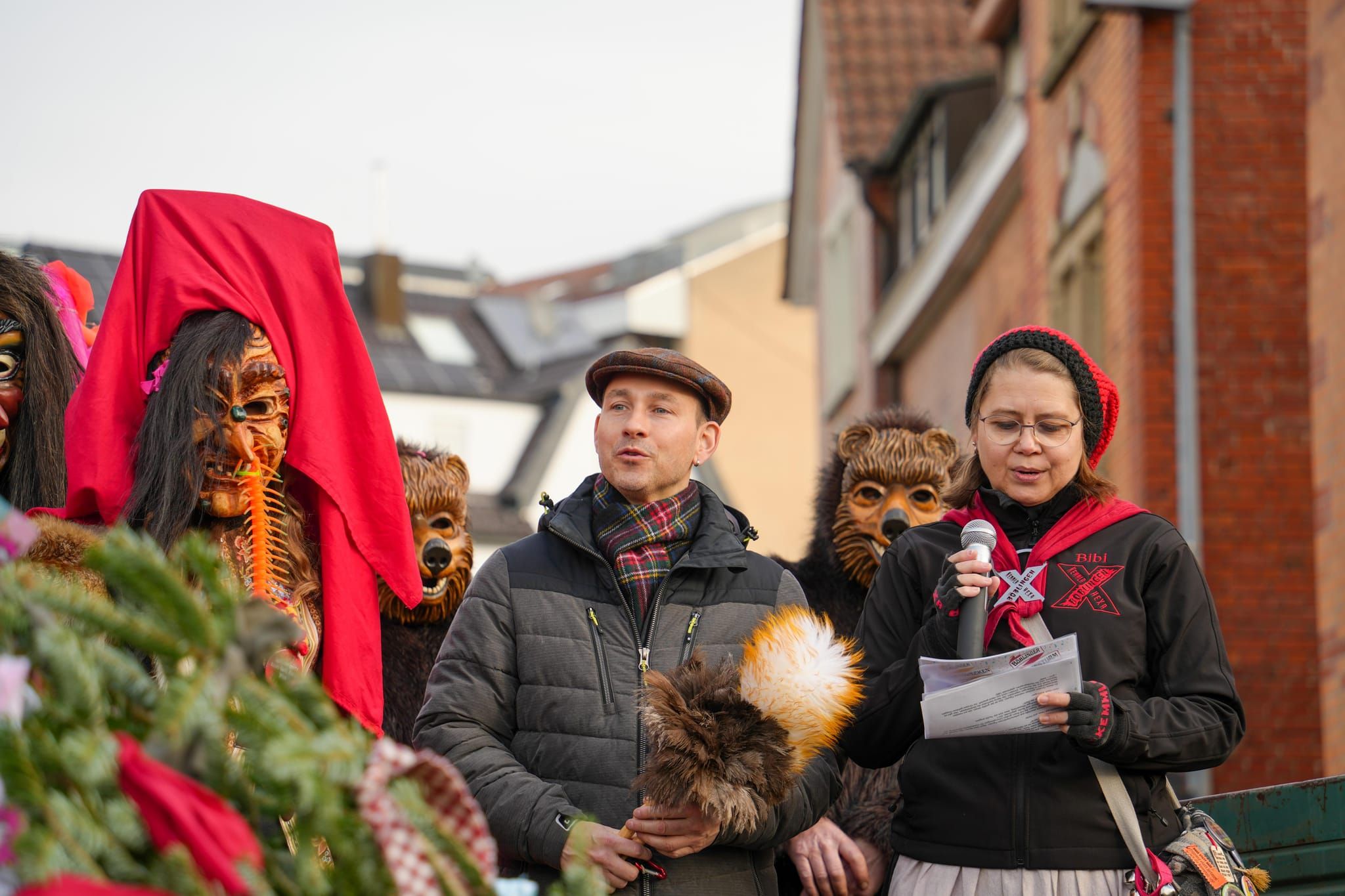 Beste Stimmung und gutes Wetter herrschten beim Fasnetsauftakt beim Seegärtle in Böblingen.