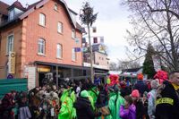 Beste Stimmung und gutes Wetter herrschten beim Fasnetsauftakt beim Seegärtle in Böblingen.