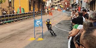 Heißer Ritt durch die Straßen Villablinos.