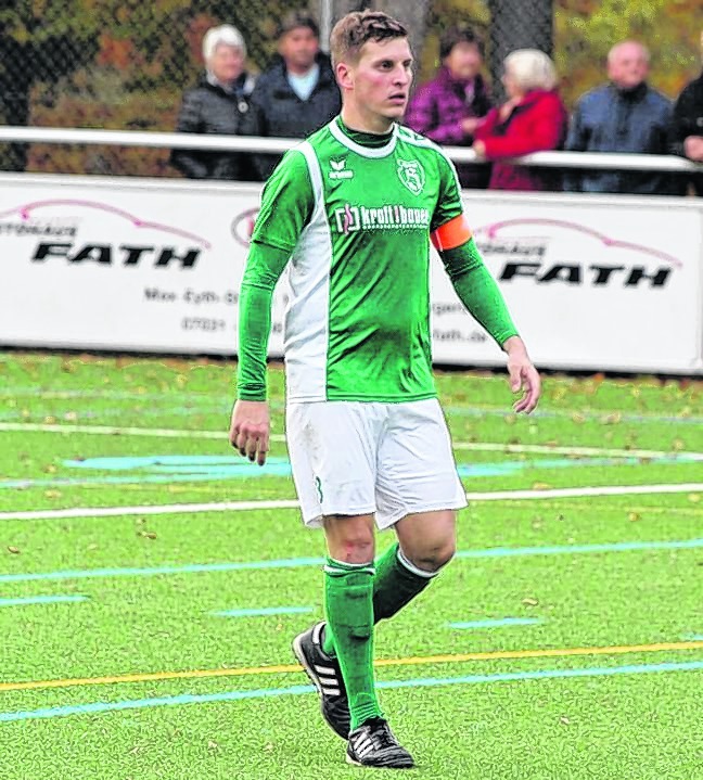 Der Einsatz von Holzgerlingens Kapitän Daniel Tremmel gegen die Sportfreunde Gechingen ist fraglich.  Bild: Oberdorfer