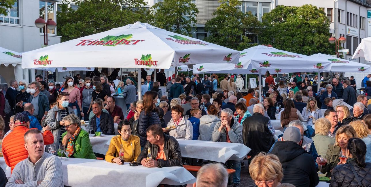 Beim Sindelfiger Schlemmermarkt ist gut sein.