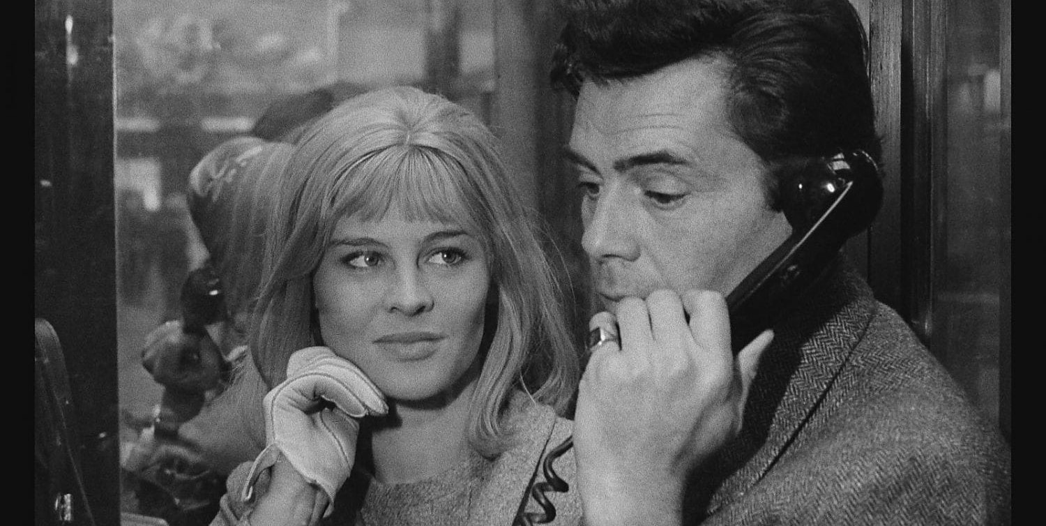 Julie Christie und Dirk Bogarde in „Darling“.