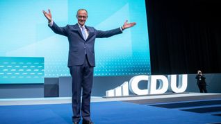 Friedrich Merz wurde als CDU-Vorsitzender wiedergewählt.