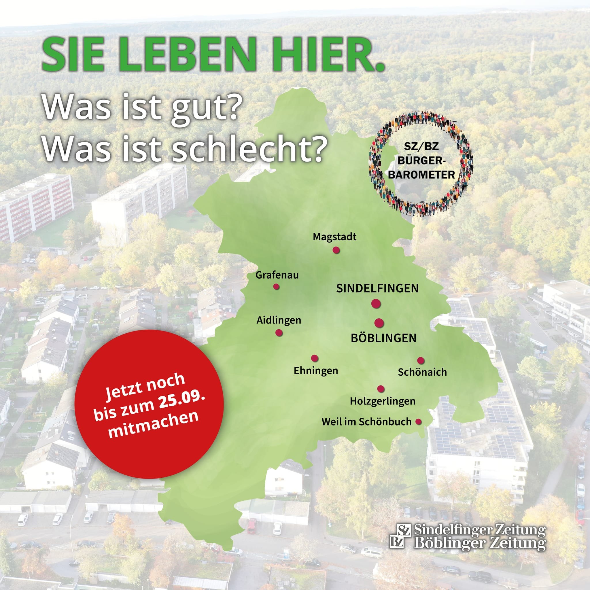 Noch bis 25. September läuft das SZ/BZ-Bürgerbarometer.