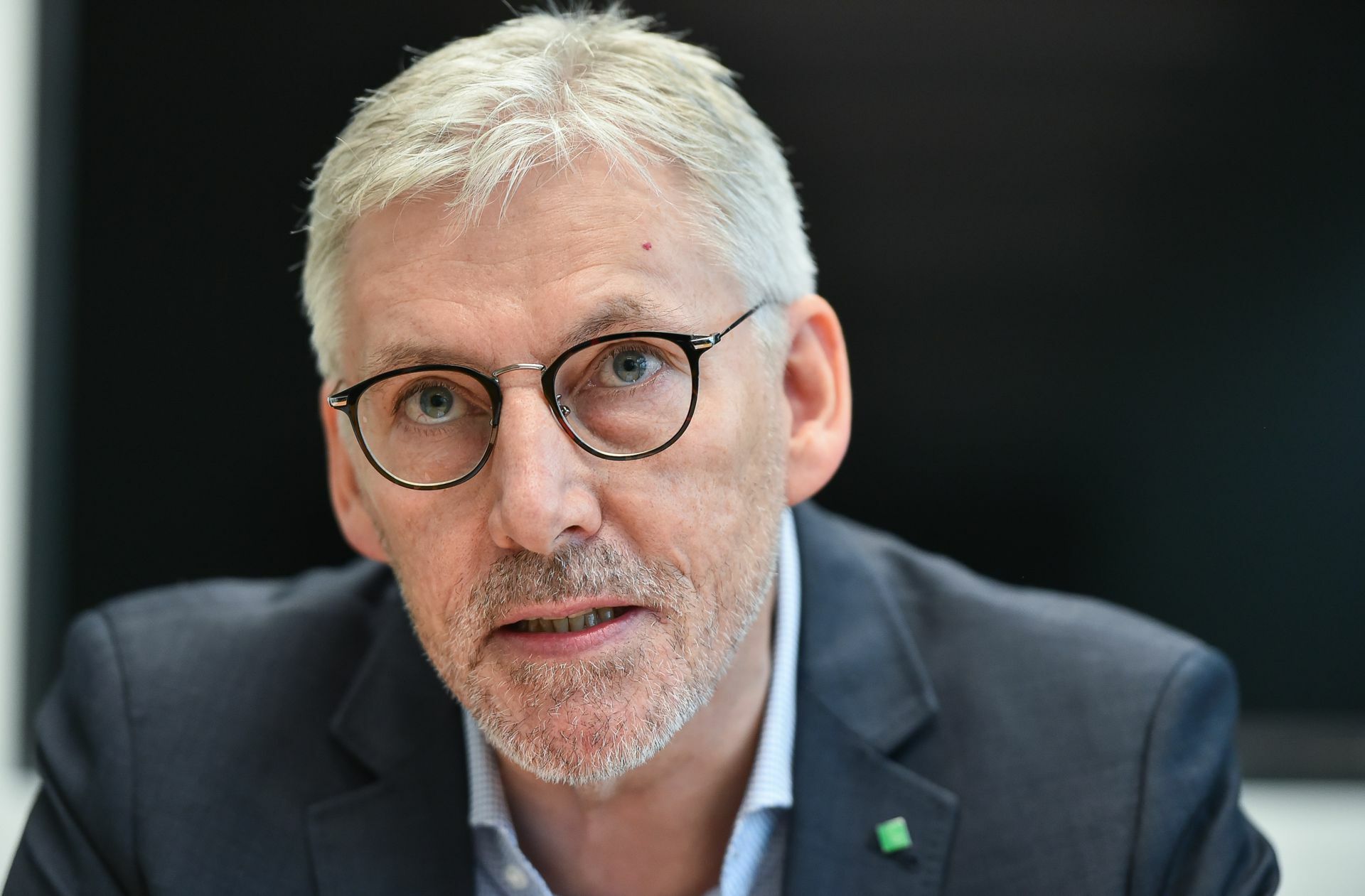 Landrat Helmut Riegger geht bei der Öffnungsstrategie eigene Wege. Foto: Lichtgut/Leif Piechowski