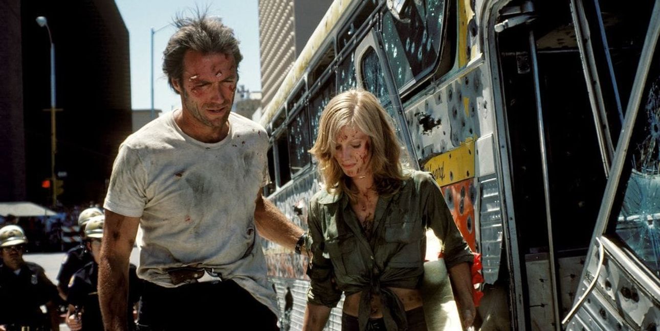 Clint Eastwood und Sondra Locke in „Der Mann, der niemals aufgibt“.