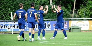 Die Darmsheimer Fußballer haben in dieser Bezirksliga-Saison häufig Grund zum Jubeln. 
Bild: photostampe/A