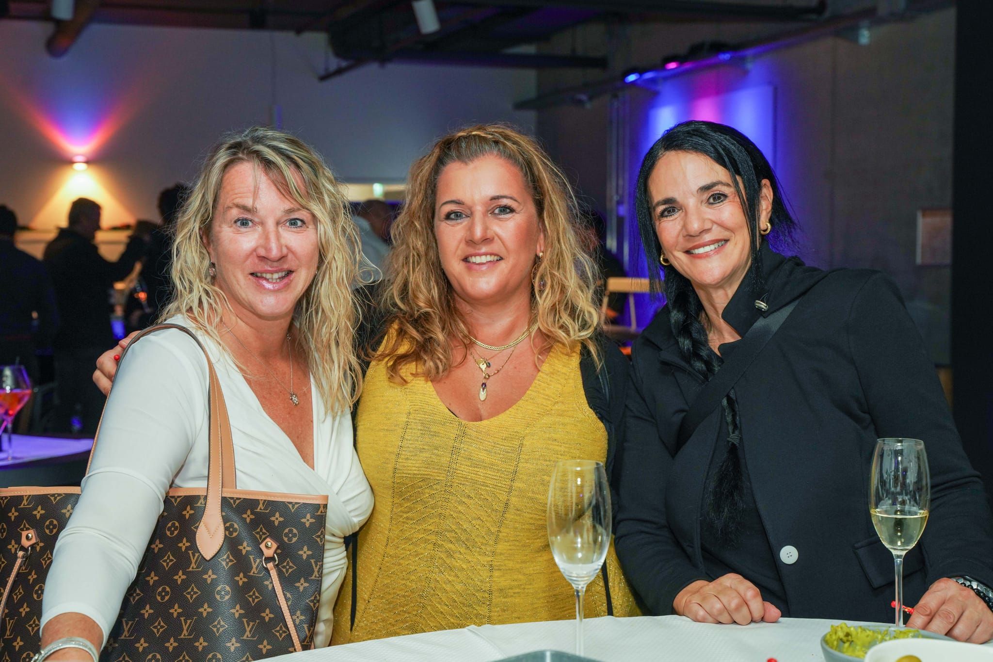Gute Laune bei der After-Work-Party im Böblinger V8-Hotel.