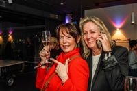 Gute Laune bei der After-Work-Party im Böblinger V8-Hotel.