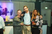 Gute Laune bei der After-Work-Party im Böblinger V8-Hotel.