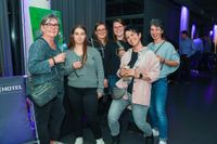 Gute Laune bei der After-Work-Party im Böblinger V8-Hotel.