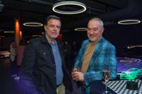 Gute Laune bei der After-Work-Party im Böblinger V8-Hotel.
