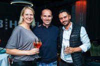 Gute Laune bei der After-Work-Party im Böblinger V8-Hotel.
