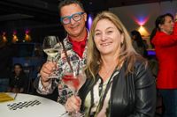 Gute Laune bei der After-Work-Party im Böblinger V8-Hotel.