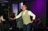 Gute Laune bei der After-Work-Party im Böblinger V8-Hotel.
