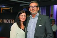 Gute Laune bei der After-Work-Party im Böblinger V8-Hotel.