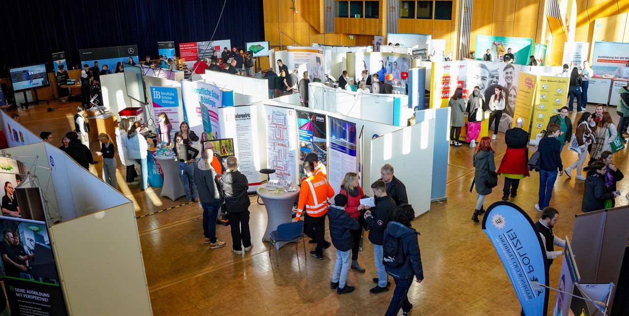 Die 12. Azubi-Messe von Röhm-Medien geht am Samstag in der Sindelfinger Stadthalle über die Bühne.