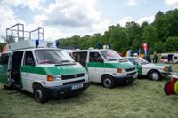 Das Blaulichtfest bot Blaulichtgottesdienst, Konzert, Kinderprogramm, Vorführungen, Solitude-Rundfahrt mit aktuellen und Oldtimer-Einsatzfahrzeugen.