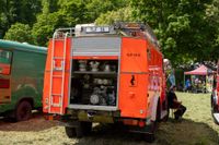 Das Blaulichtfest bot Blaulichtgottesdienst, Konzert, Kinderprogramm, Vorführungen, Solitude-Rundfahrt mit aktuellen und Oldtimer-Einsatzfahrzeugen.