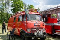 Das Blaulichtfest bot Blaulichtgottesdienst, Konzert, Kinderprogramm, Vorführungen, Solitude-Rundfahrt mit aktuellen und Oldtimer-Einsatzfahrzeugen.