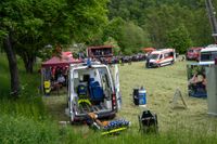 Das Blaulichtfest bot Blaulichtgottesdienst, Konzert, Kinderprogramm, Vorführungen, Solitude-Rundfahrt mit aktuellen und Oldtimer-Einsatzfahrzeugen.