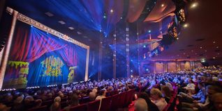 Volles Haus: Rund 1 800 Zuschauer passen in den Saal.