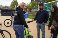 Auf dem Flugfeld wurde mit einem abwechslungsreichen Programm gefeiert.
