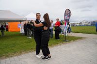 Auf dem Flugfeld wurde mit einem abwechslungsreichen Programm gefeiert.