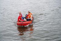 Auf dem Flugfeld wurde mit einem abwechslungsreichen Programm gefeiert.