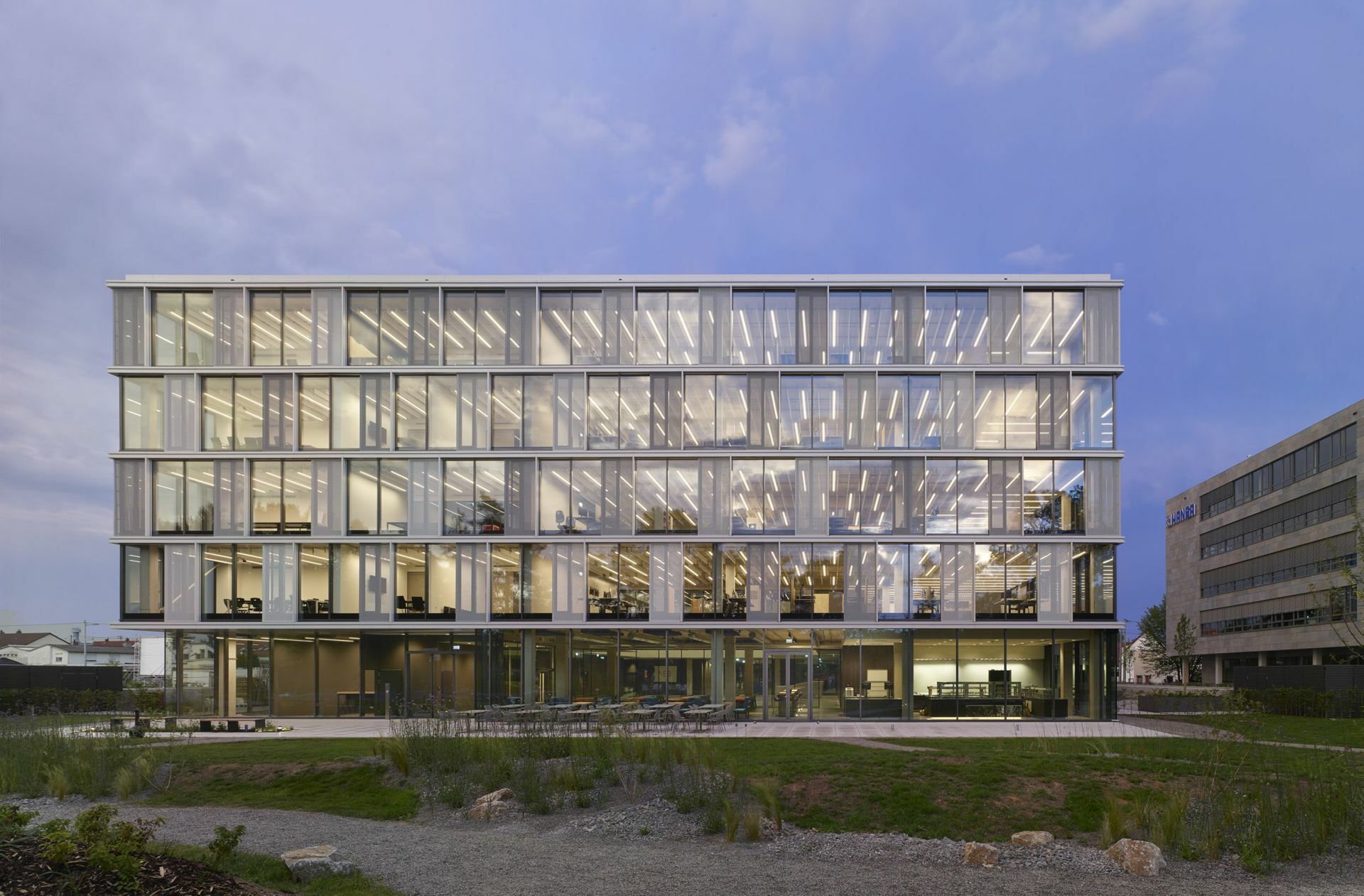 AEB Headquarters, Stuttgart. Architekten: Riehle+Assoziierte, Architekten und Generalplaner, Stuttgart.