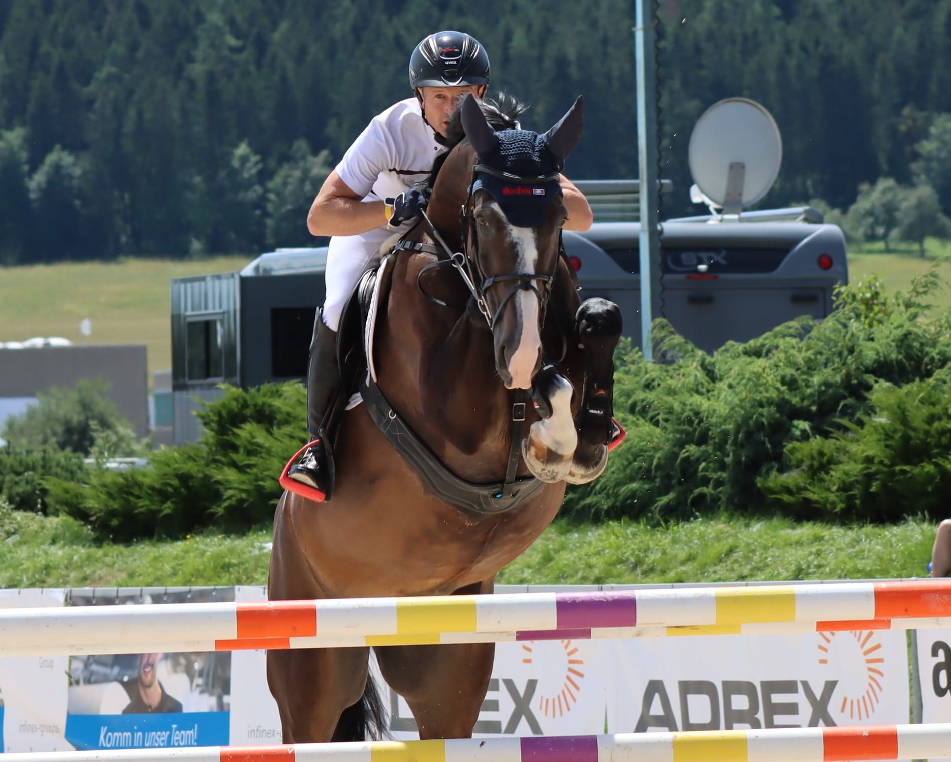 Vielseitigkeitsolympiasieger Michael Jung trit am Wochenende beim Reitturnier in Böblingen an.