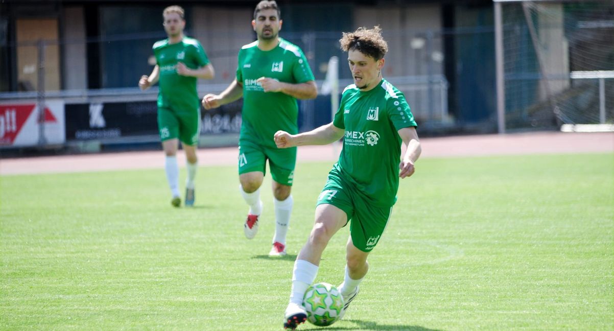 Kane Ehme und der GSV Maichingen kamen gegen den TSV Bad Boll zu einem 2:2-Remis.