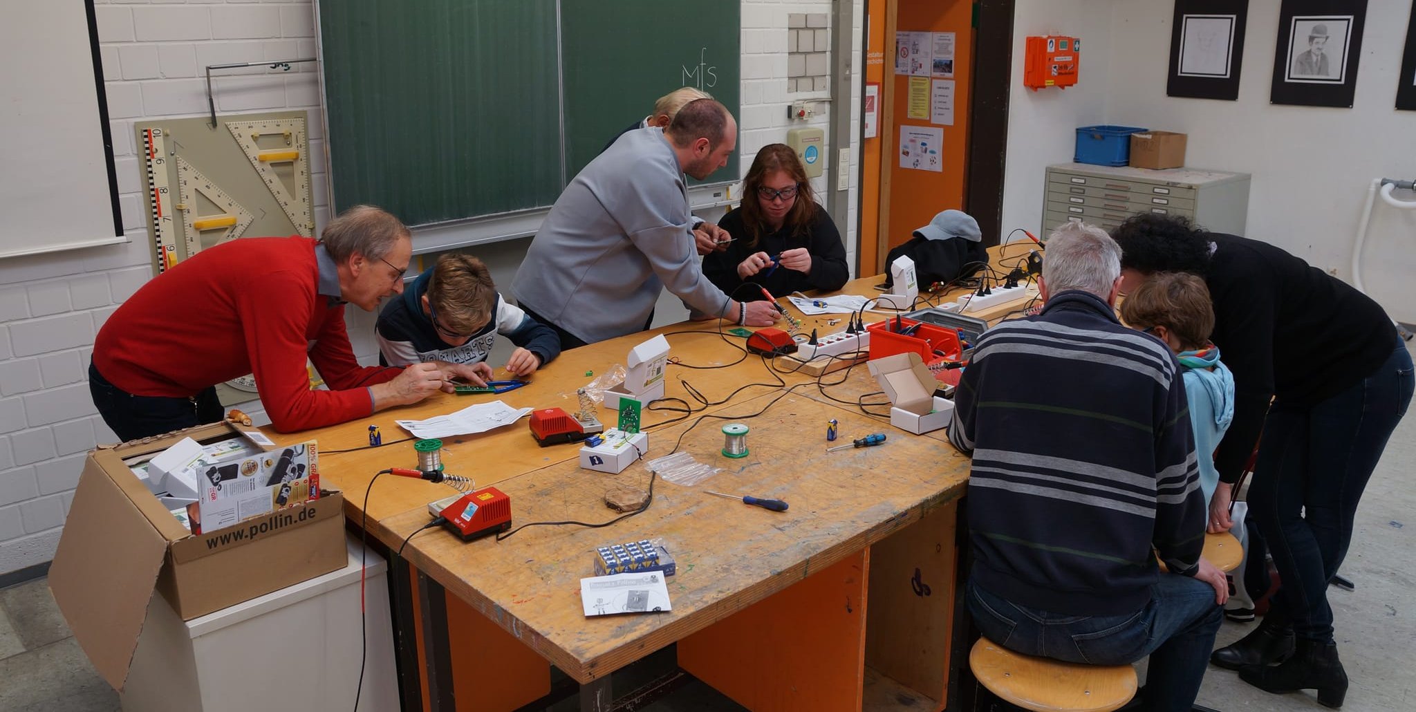 Bei verschiedenen Workshops ist für jeden etwas geboten.