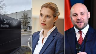 Doch nicht in Sindelfingen bei Mercedes vor Ort: Alice Weidel und Markus Frohnmaier