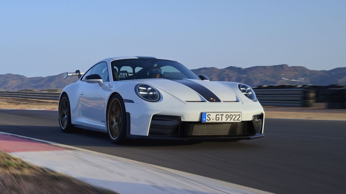 Der 911 GT3 in der Variante mit feststehendem Heckflügel