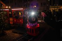 Atmosphäre und Trubel bei der Eröffnung der Sindelfinger Eisbahn.