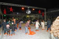 Atmosphäre und Trubel bei der Eröffnung der Sindelfinger Eisbahn.