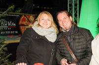 Atmosphäre und Trubel bei der Eröffnung der Sindelfinger Eisbahn.