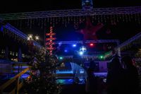 Atmosphäre und Trubel bei der Eröffnung der Sindelfinger Eisbahn.